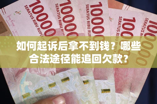 济南如何起诉后拿不到钱？哪些合法途径能追回欠款？