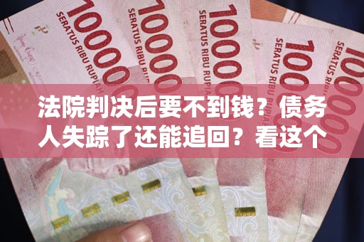 济南法院判决后要不到钱？债务人失踪了还能追回？看这个方法！
