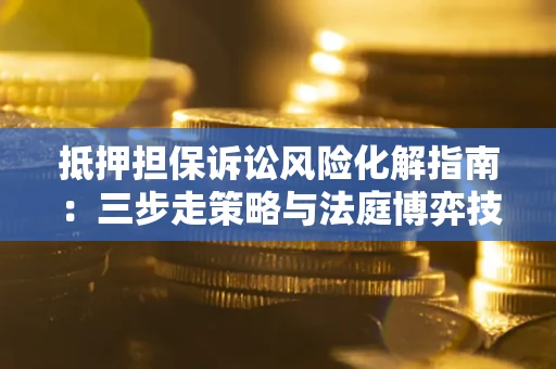 济南抵押担保诉讼风险化解指南：三步走策略与法庭博弈技巧