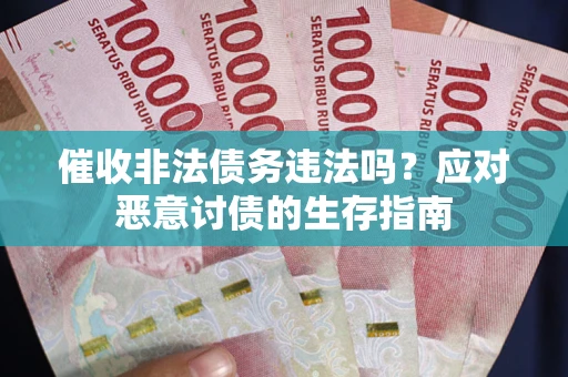 济南催收非法债务违法吗？应对恶意讨债的生存指南