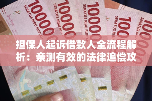 济南担保人起诉借款人全流程解析：亲测有效的法律追偿攻略