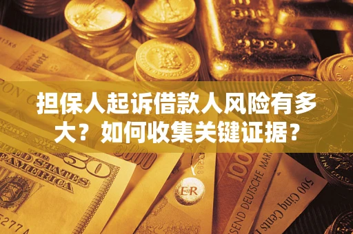 济南担保人起诉借款人风险有多大？如何收集关键证据？