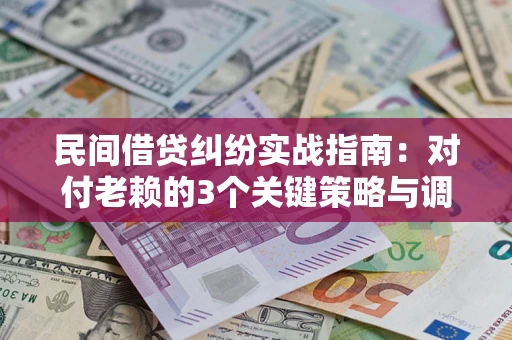 济南民间借贷纠纷实战指南：对付老赖的3个关键策略与调解盲区解析