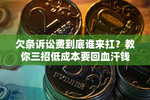 济南欠条诉讼费到底谁来扛？教你三招低成本要回血汗钱